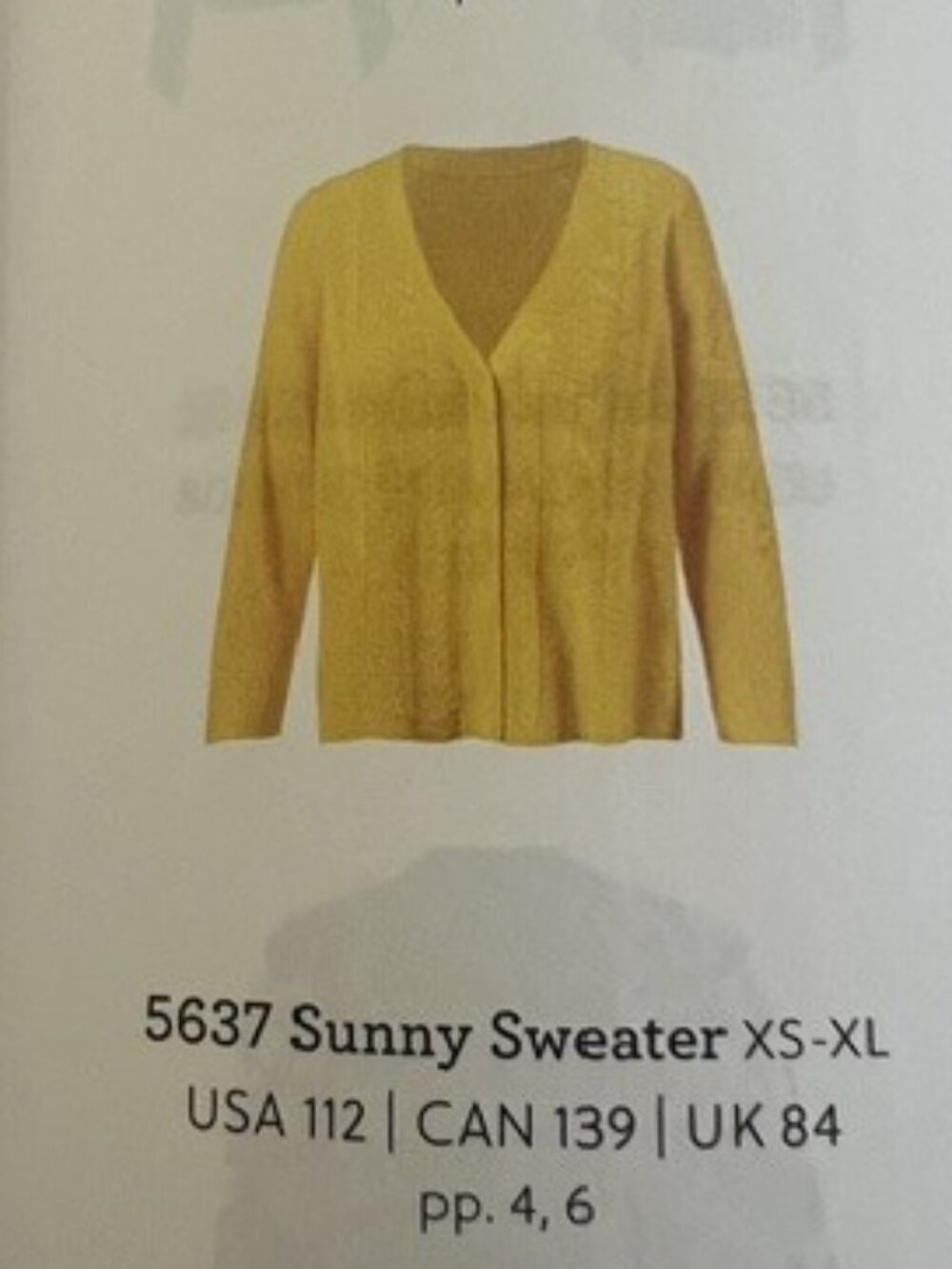 Cabi Small Sunny Sweater